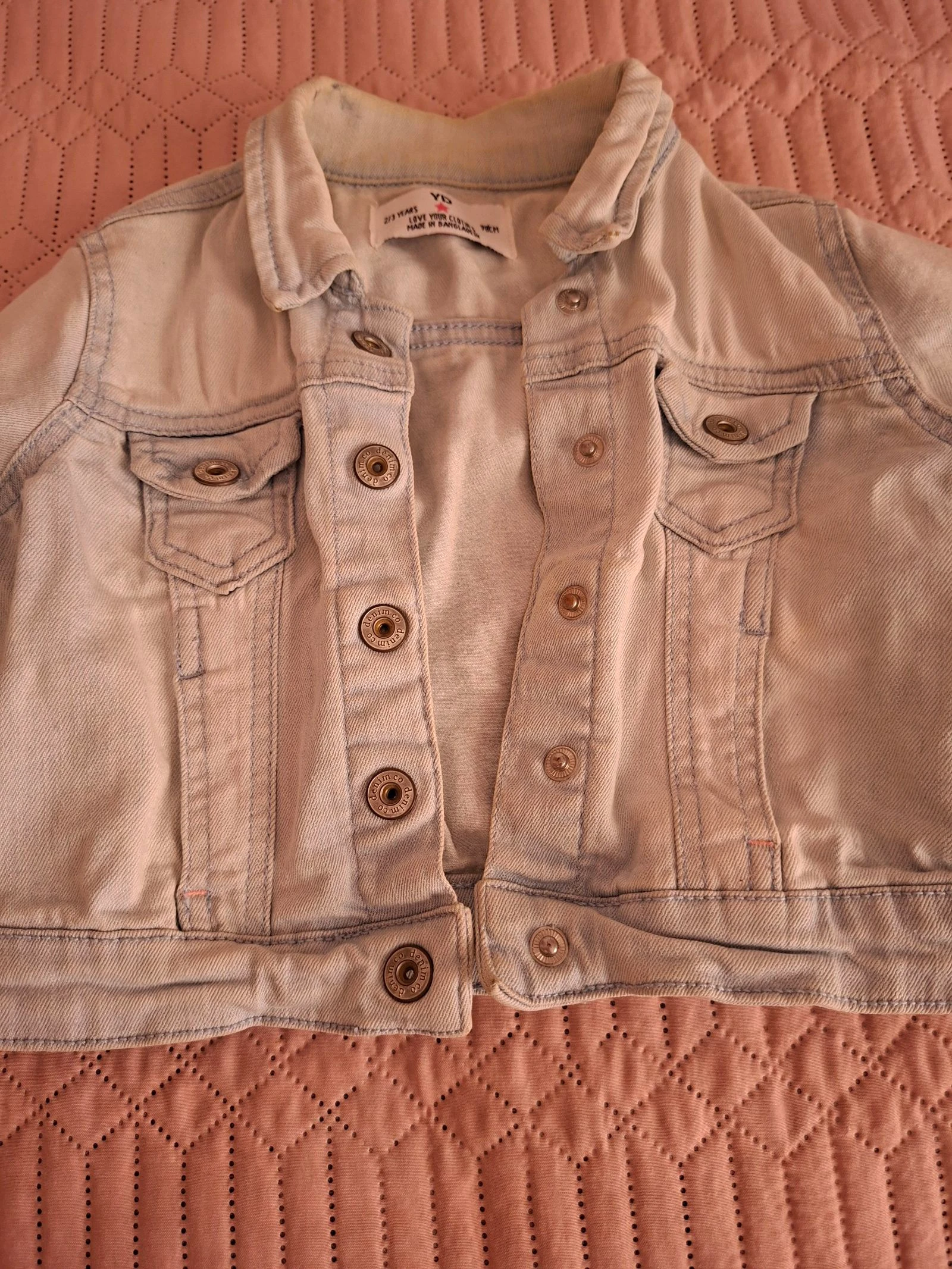 Jaqueta jeans para menina – photo 2